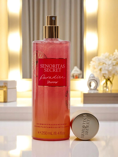 Senoritas Secret Body Mist Paradise Shimmer cu sclipici