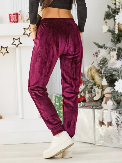 Royalfashion Pantaloni sport pentru femei căptușiti cu fleece