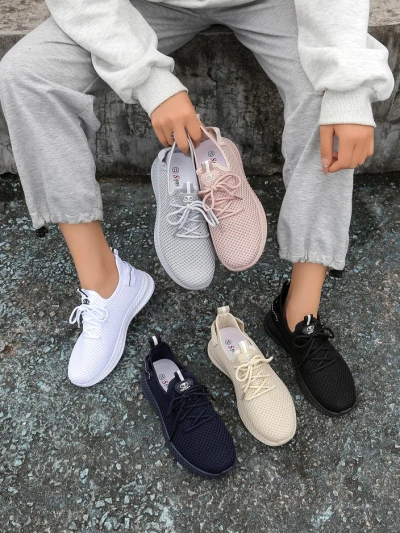 Pantofi sport din material pentru femei Royalfashion Rinsel