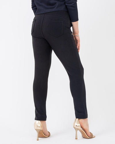 Treggings de damă de culoare PLUS SIZE - Îmbrăcăminte