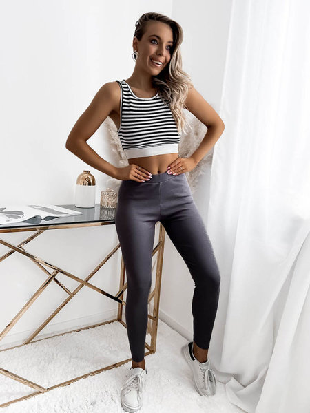 Colanți pentru femei gri închis- Îmbrăcăminte