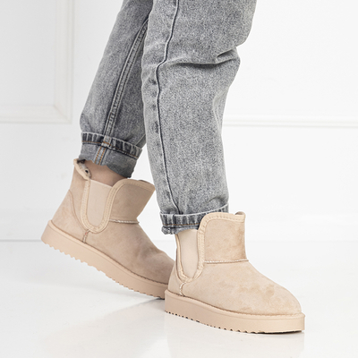 Cizme de zăpadă damă bej Gavi - Încălțăminte