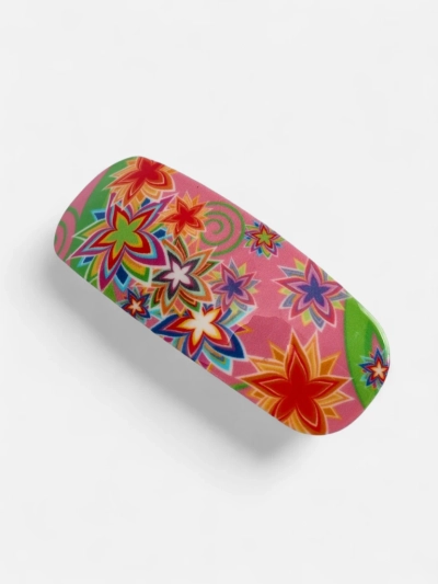 Agrafă de păr colorată pentru copii cu flori