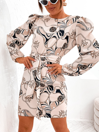 Rochie de damă Royalfashion cu imprimeu decorativ
