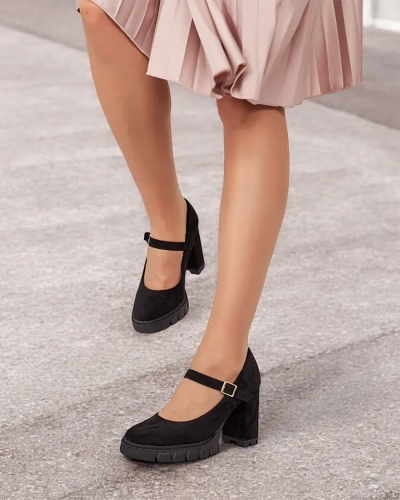 Royalfashion Pompe eco-suede Elomma pentru femei