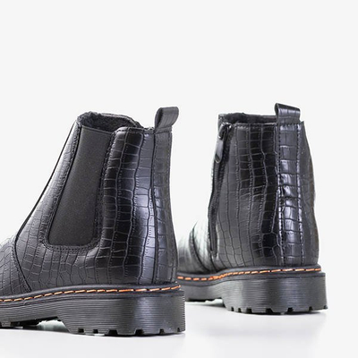 Cizme dama din piele de sarpe Galetiasi - Incaltaminte