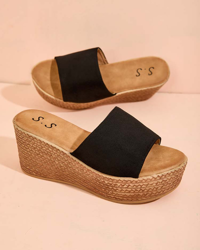 Royalfashion Flip-flops de damă pe platformă și ancoră Albavia