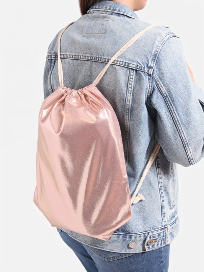 Royalfashion Rucsac cu șnur din material lucios