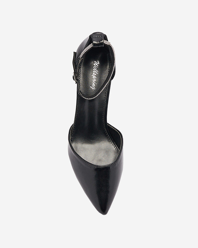OUTLET Pantofi negri de damă pe post de pantofi Reivin- Footwear