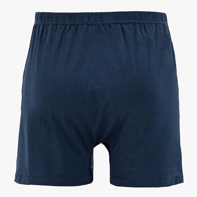 Boxer albastru pentru bărbați - Lenjerie intima