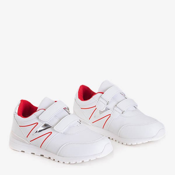 Încălțăminte de sport albă pentru copiiElmoli - Încălțăminte