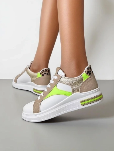 Royalfashion Sneakers pentru femei cu sclipici Kaone
