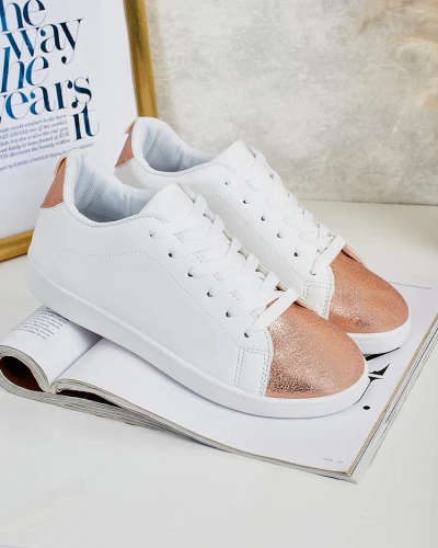 Sneakers de damă Athena Rosa din piele ecologică - colecția primăvară/vară