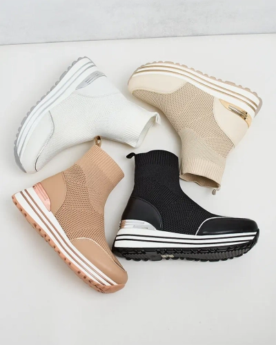 Royalfashion Adidași sport înalți pentru femei Wisoi