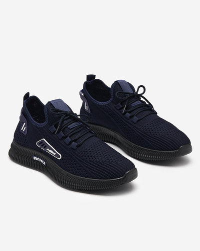 Pantofi sport barbati Rijakis bleumarin cu siret - incaltaminte