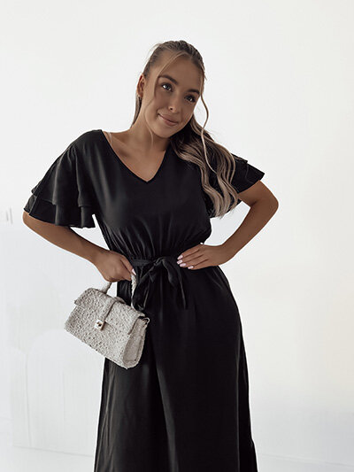 Royalfashion Rochie midi simplă pentru femei