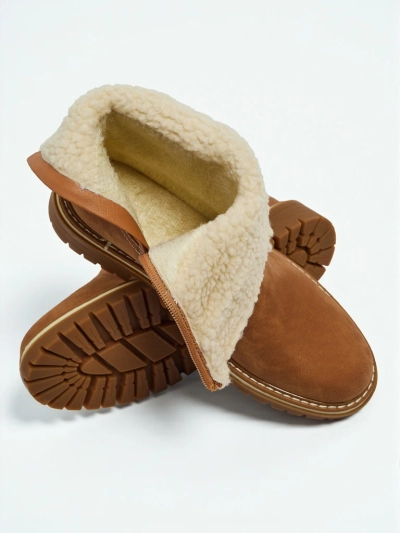 Botine înalte de damă din piele ecologică întoarsă Liora