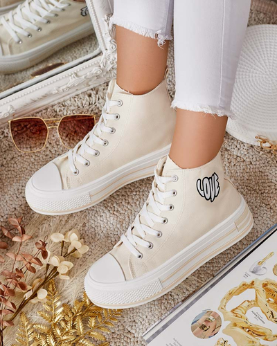 Royalfashion Adidași sport de damă cu imprimeu