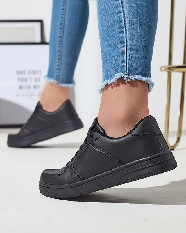 Adidași de damă de culoare neagră Defaggo- Footwear