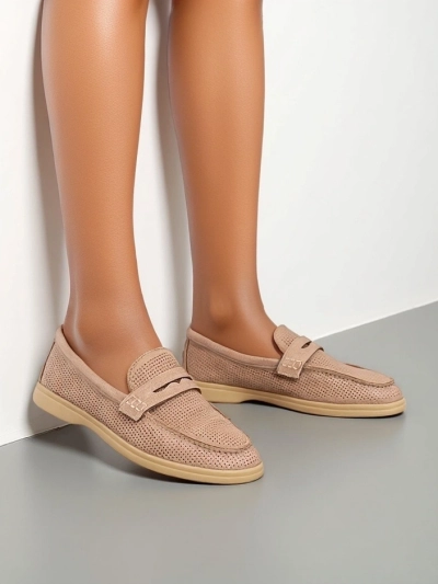 Mocasi perforate pentru femei Royalfashion Sierros
