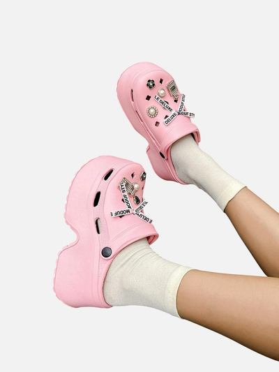 Flip-flops din cauciuc pentru femei Royalfashion cu decorațiuni Dellos