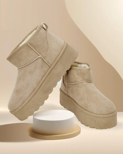 Royalfashion Femei scurte bocanci de zapada Alalla