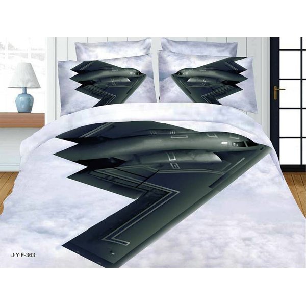 Lenjerie de pat 140x200, set de 4 piese - Lenjerie de pat