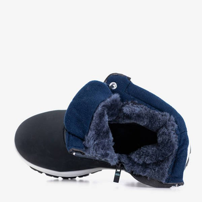 Cizme de zăpadă pentru copii albastru-maritim Miuro - Încălțăminte