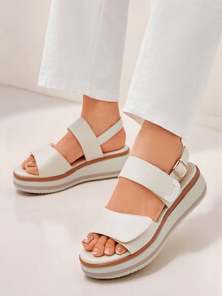 Sandale dama Royalfashion cu talpă mai groasă Tulipp