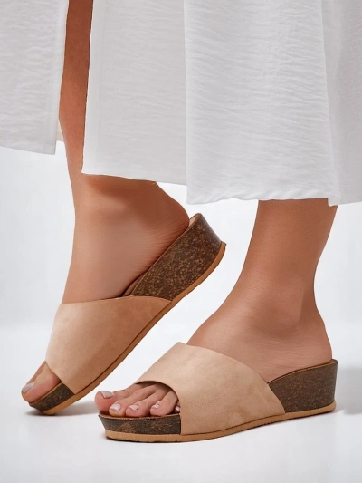Sandale pentru femei Royalfashion cu toc jos Maderas