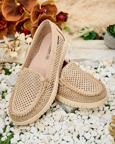 Royalfashion Mocasini de damă traforați Nafis