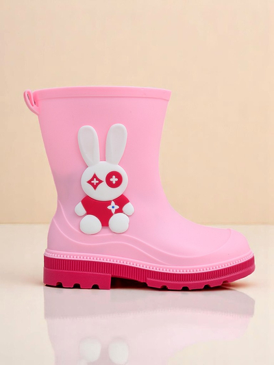 Royalfashion Kalosze dziecięce z króliczkiem Bunny Splash