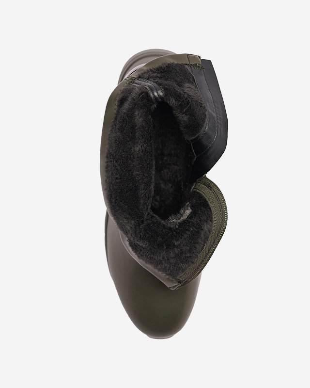 Cizme de damă verzi pe ancoră cu lanț Fefricca- Încălțăminte