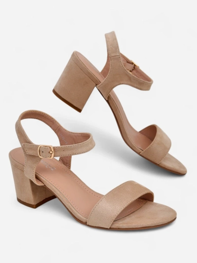 Sandale de damă din suede ecologic Royalfashion Quarter