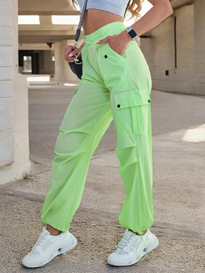 Royalfashion Pantaloni de luptă din țesătură pentru femei