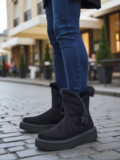 Încălțăminte de iarnă pentru femei Royalfashion stil snowboot Cozio