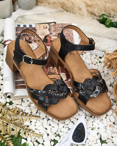 Royalfashion Sandale Hinoff Post pentru femei
