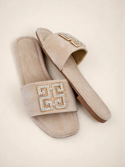 Royalfashion șlapi cu talpă joasă pentru femei Zamila