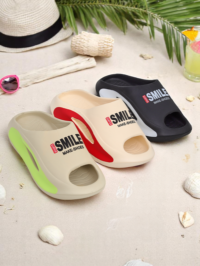 Royalfashion Papuci universali din cauciuc Super Smile