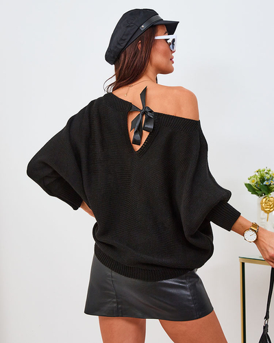 Royalfashion Black Pulover pentru femei