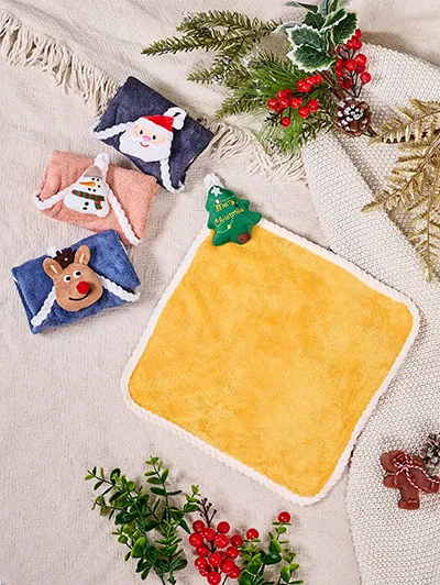 Set de prosoape de vacanță Royalfashion Happy Xmas