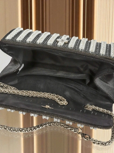 Royalfashion Kopertowo torebka damsko z cyrkoniami Elira Dusk