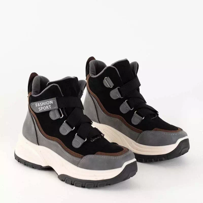 OUTLET Pantofi sport dama izolati gri Filippa - Incaltaminte