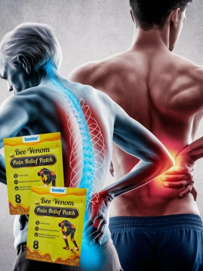 Plasturi analgezici cu venin de albine 8 bucăți