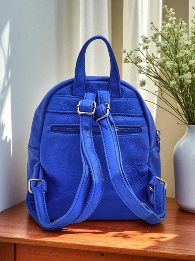 Naiste seljakott Ariadne Bianco Azzurro RoyalEco Królewska Moda 25x25x10