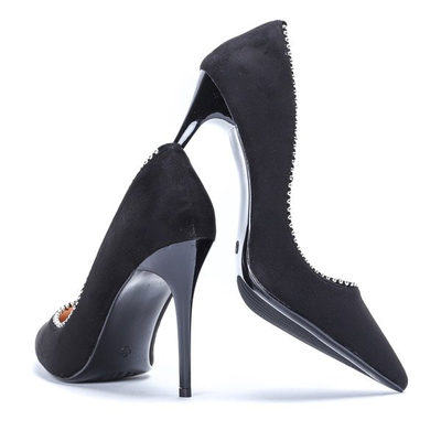 Czarne szpilki Braelynn- Obuwie