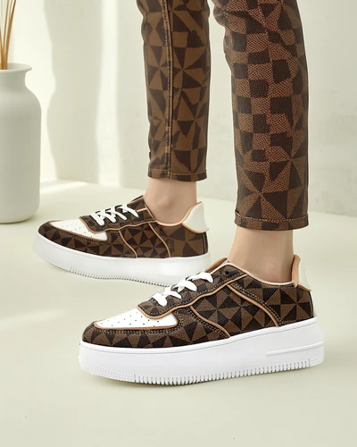 Royalfashion Pantofi sport pentru femei cu print Ozofio