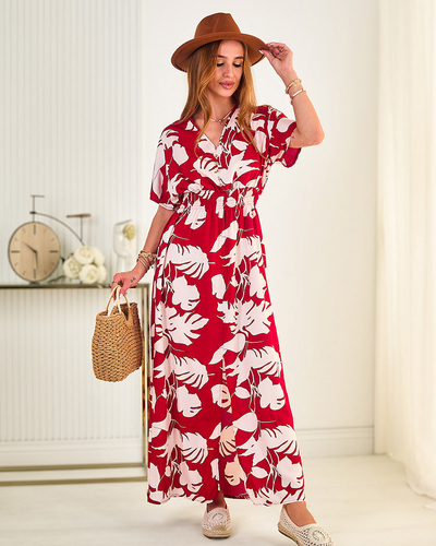 Royalfashion Rochie midi cu imprimeu pentru femei