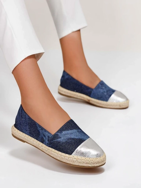 Royalfashion Espadrile de damă a'la denim Anerta