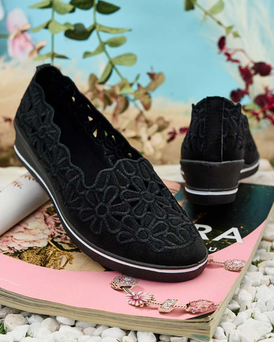 Royalfashion Pantofi cu tocuri joase pentru femei Dellio